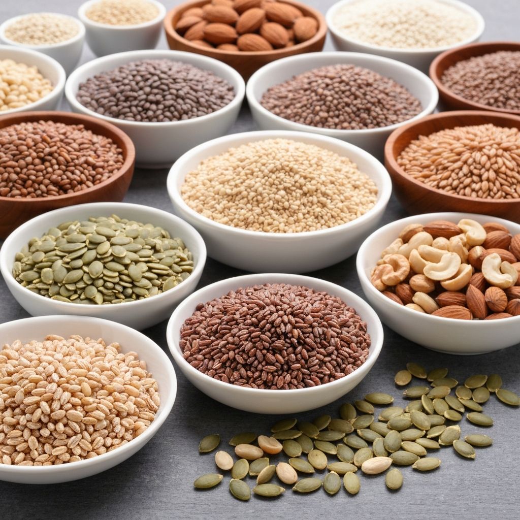 Seeds and grains